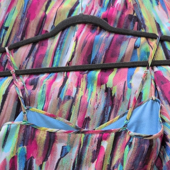 Jack by BB Dakota Colorful Strappy Maxi Dress - Picture 9 of 11